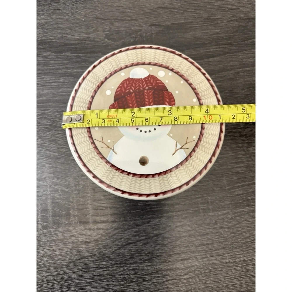 ST. NICHOLAS SQUARE ROUND CERAMIC COASTERS 